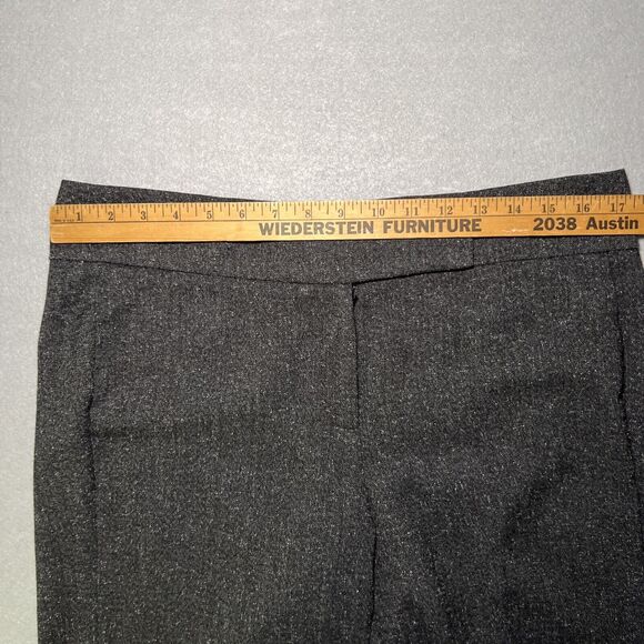 Dana Buchman Dress Pants Women's Size 12 Black Tweed Melange Workwear Career - Picture 10 of 13